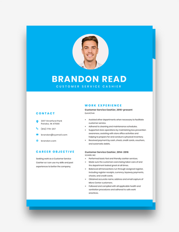Client Relations Rep Resume