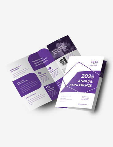 Violet Business Conference Brochure