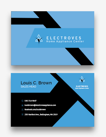 Home Appliance Business Card