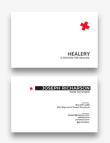 Medical Clinic Business Card