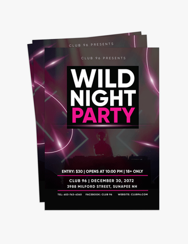 Vibrant Club Party Flyer