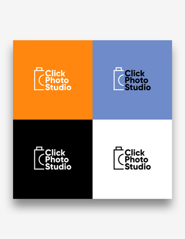 Simple Photography Studio Logo