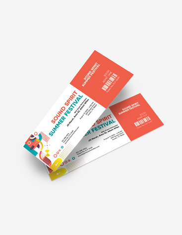 Colorful Music Festival Ticket