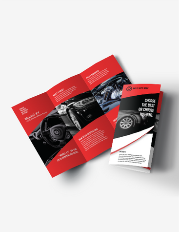Auto Repair Shop Brochure