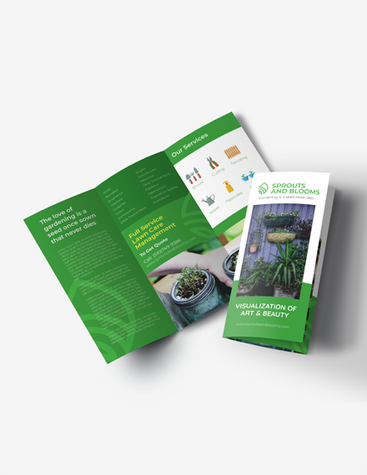 Gardening Company Brochure