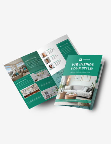 Teal Interior Design Brochure
