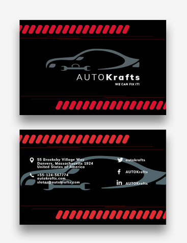 Automotive Business Card