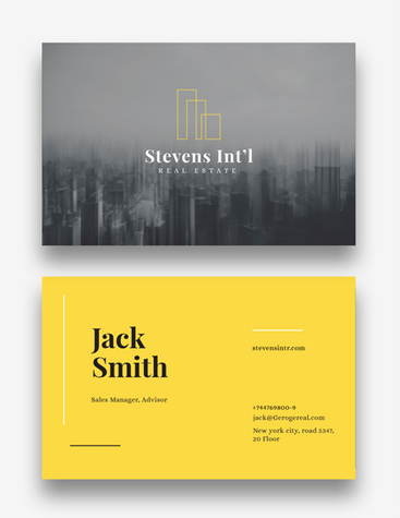 Professional Architectural Business Card