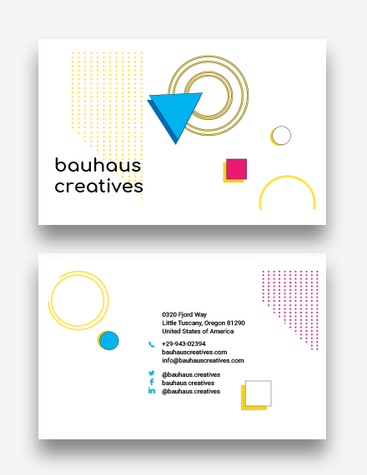 Design Company Business Card