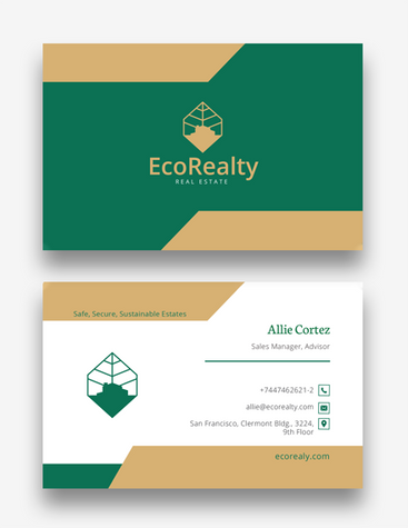 Eco-Friendly Realty Info Card