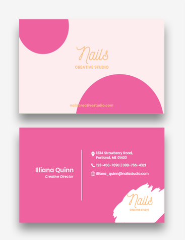 Chic Director Business Card