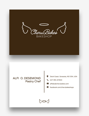 Pastry Chef Business Card