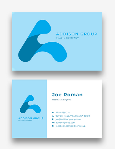 Bold Real Estate Business Card