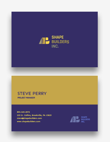 Suave Builder's Business Card