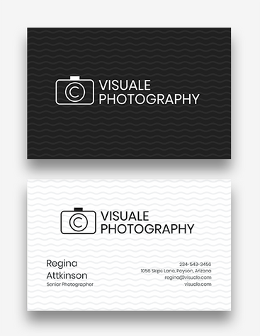 Photography Studio Business Card