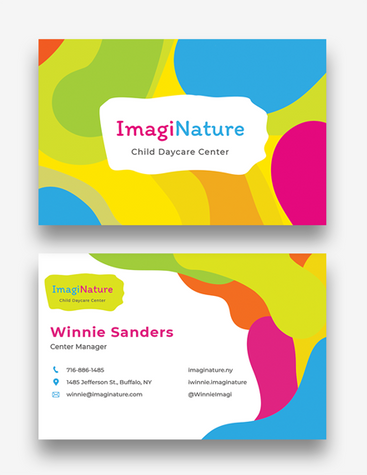 Daycare Center Business Card