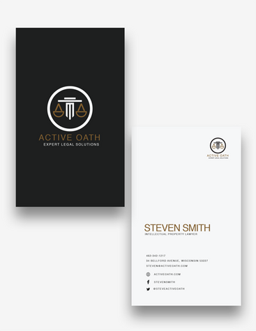 Robust Law Firm Business Card