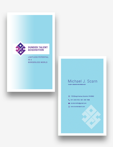 Neat Talent Acquisition Business Card