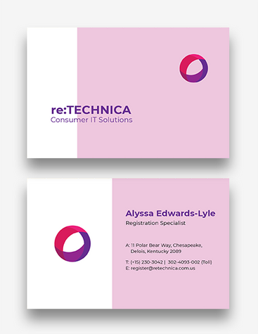 IT Solutions Business Card