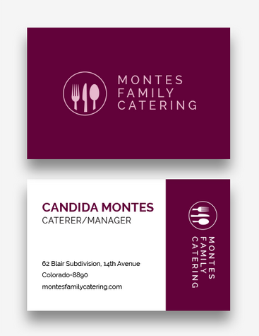 Neat Catering Business Card