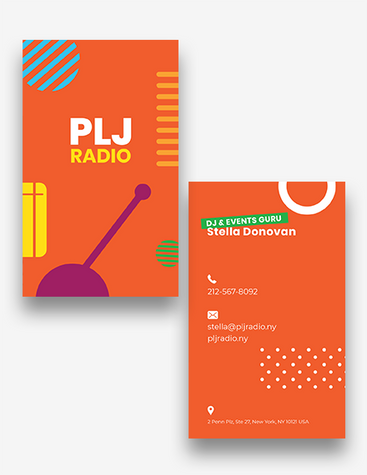 Radio Station Business Card