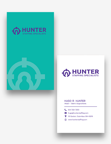 Staffing Service Business Card