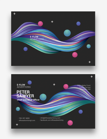 Advert Agency Business Card