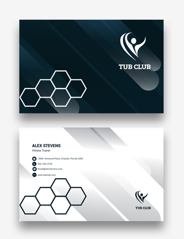 Fitness Club Business Card
