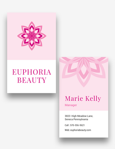 Beauty Brand Business Card