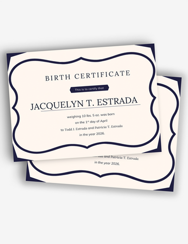 Basic Birth Certificate