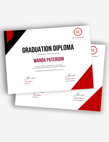 Graduation Diploma Certificate