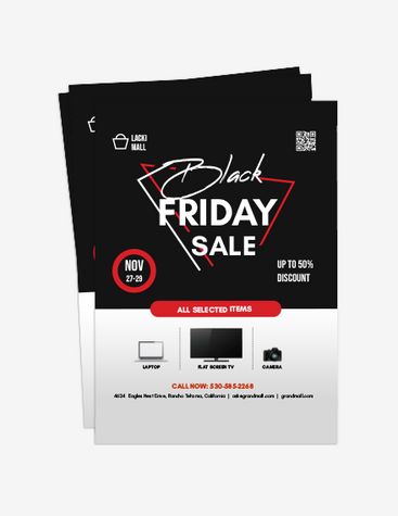 Bold Black Friday Sale Flyer