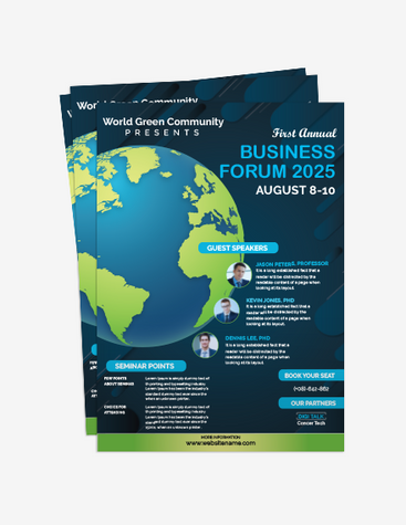 Bold Business Forum Flyer