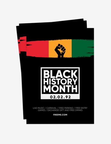 Black History Month Flyer
