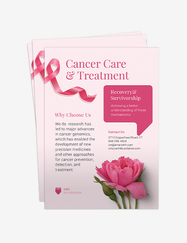 Cancer Care Centre Flyer