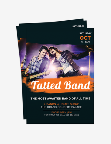 Cool Band Concert Flyer