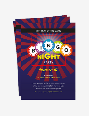 Jolly Bingo Night Flyer