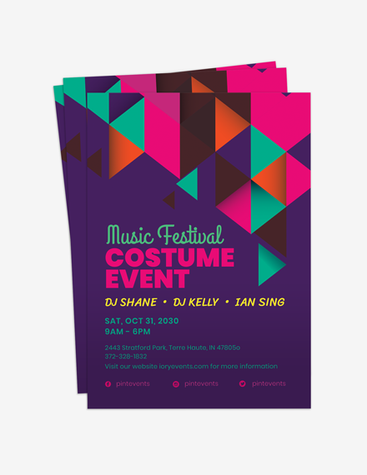 Groovy Music Festival Flyer