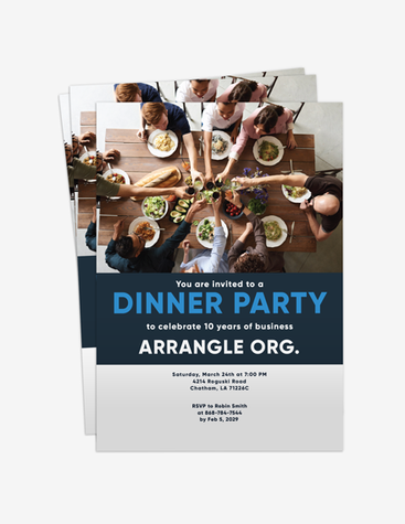 Company’s Dinner Party Flyer