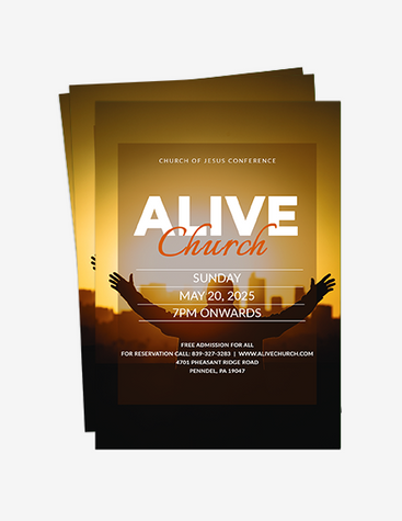 Elegant Church Event Flyer