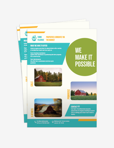 Simple Farm Services Flyer
