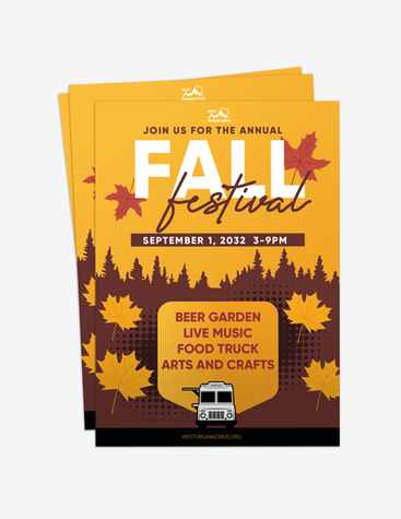 Cute Fall Festival Flyer