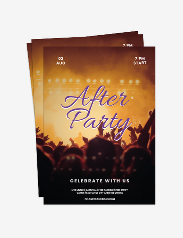 Event After-Party Flyer