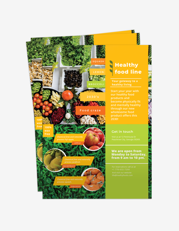 Organic Food Business Flyer