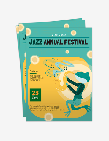 Fun Jazz Festival Flyer