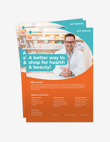 Vibrant Pharmacy Flyer