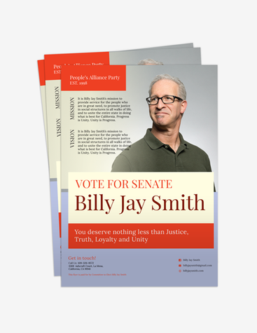 Election Campaign Flyer