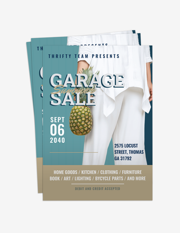 Summer Garage Sale Flyer