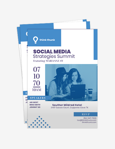 Social Media Summit Flyer