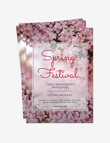 Cute Spring Festival Flyer